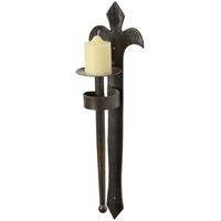 hill interiors fleur de lys sconce