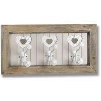 Hill Interiors Studley Collection - 3 Heart Wall Hook