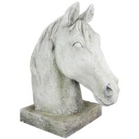 Hill Interiors Large White Resin Horse Head