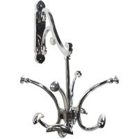 Hill Interiors Wall Hanging Silver Coat Rack