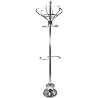 hill interiors silver hat coat stand