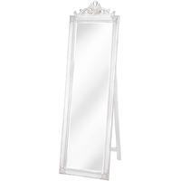 hill interiors baroque antique white full length mirror