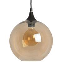 Hill Interiors Amber Bulbous Pendant Lamp