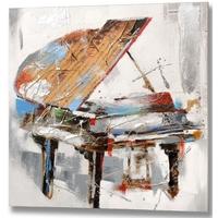 Hill Interiors Jazzy Piano Oil Painting