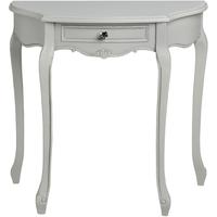 hill interiors fleur half moon table