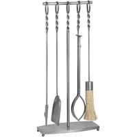 hill interiors antique companion set of pewter effect finish