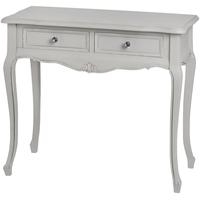 hill interiors fleur console table 2 drawer