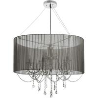 hill interiors crystal drop chandelier pendant