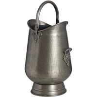 hill interiors antique pewter coal bucket