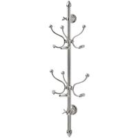 Hill Interiors Chrome Wall Mounted Hat and Coat Hanger