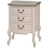 Hill Interiors Manor House Bedside Cabinet - 3 Drawer