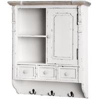 Hill Interiors New England Wall Mounted Cupboard with Hooks