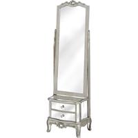 Hill Interiors Argente Dressing Mirror - 1 Drawer