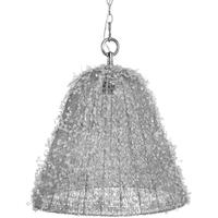 Hill Interiors Handcrafted Beaded Bell Ceiling Pendant