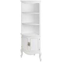 hill interiors white room shelving unit with cupboard corner