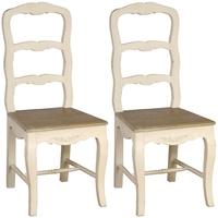 Hill Interiors Country Dining Chair - Ladder Back (Pair)