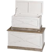 Hill Interiors New England Blanket Boxes (Set of 2)
