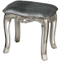 Hill Interiors Argente Mirrored Dressing Stool