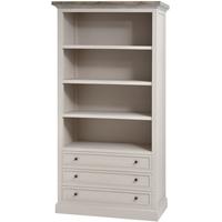 Hill Interiors Studley Large Bookcase - 3 Drawer
