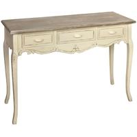 hill interiors country console table 3 drawer