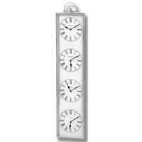 hill interiors chrome time zone clock