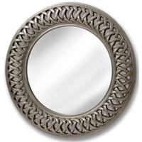 hill interiors entwined lattice silver mirror