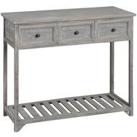 Hill Interiors Potting Shed Console Table - 3 Drawer and Shelf