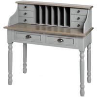 Hill Interiors Churchill Grey 2 Drawer Desk