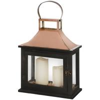 Hill Interiors Black and Copper Lantern