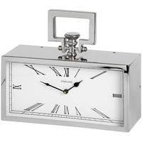 Hill Interiors Silver Pocket Watch Clock