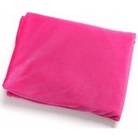 Hill Interiors Pink Velvet Throw