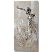 Hill Interiors Dancing Lady In White Oil Painting