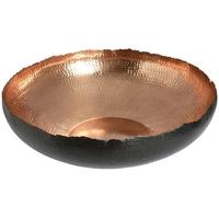 Hill Interiors Black Coated Exterior with - 18in Copper Fruit Bowl