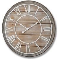 Hill Interiors Wooden Large Wall Clock