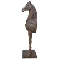 hill interiors standing horse wall sculpture