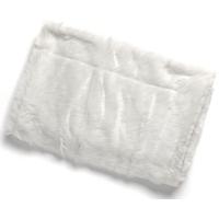 Hill Interiors White Fur Throw