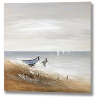 Hill Interiors Beached Boats Canvas