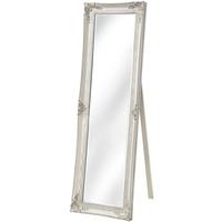 hill interiors ornate french style antique white mirror