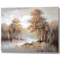 Hill Interiors Autumn Tree Scene Oil Painting