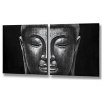 Hill Interiors Buddha Head Canvas