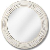 Hill Interiors Round Cream Mirror