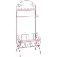 Hill Interiors Ornate Pink Towel Rail