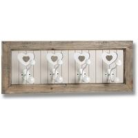 hill interiors studley collection 4 heart wall hooks