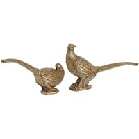 hill interiors pair of golden pheasants