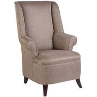 High Back Upholstered Armchair