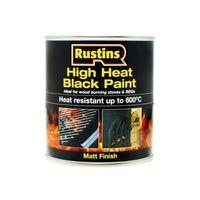 High Heat Paint 600°C Black 250ml
