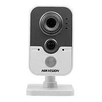 HIKVISION DS-2CD2442FWD-IW 4MP IR Cube Network Camera Indoor (Built-in Wi-Fi Motion Detection 10m IR DC12V PoE Build-in Microphone)