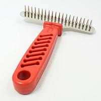 High Quality Stainless Steel Needle Pet Comb Fur Shedding Beauty Rake Comb Pet Brush Cat Dog Products