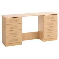 hilton dressing table double beech