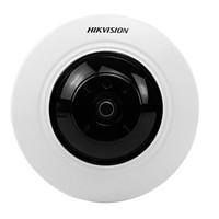 HIKVISION DS-2CD2942F-IS 4MP Compact Fisheye IP Camera(8m IR PoE Remote Access audio alarm I/O Fisheye PTZ view 3D DNR Motion detection)